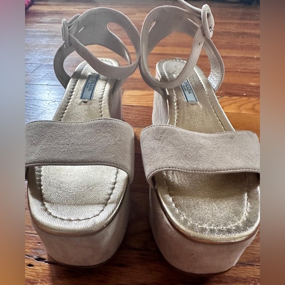 Prada Nib Platform Sandals - Picture 2 of 5